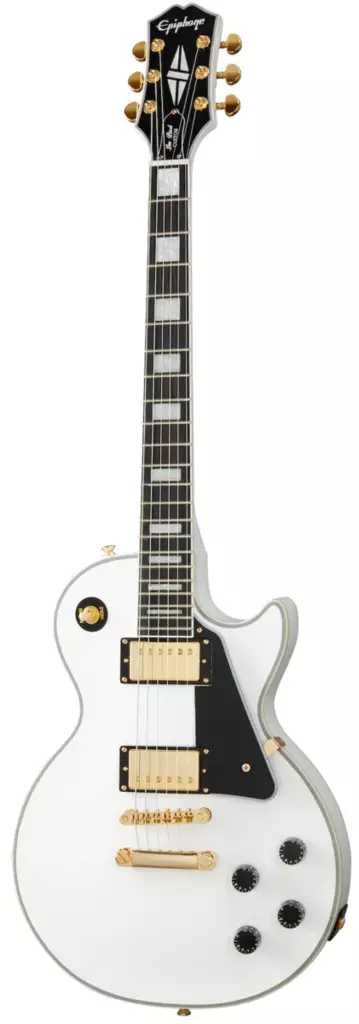 Epiphone Les Paul Custom Alpine White - Sähkökitarat - 613315 - 1