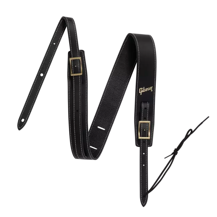 Gibson The Troubadour kitarahihna, black - Kitarahihnat - 620605 - 1