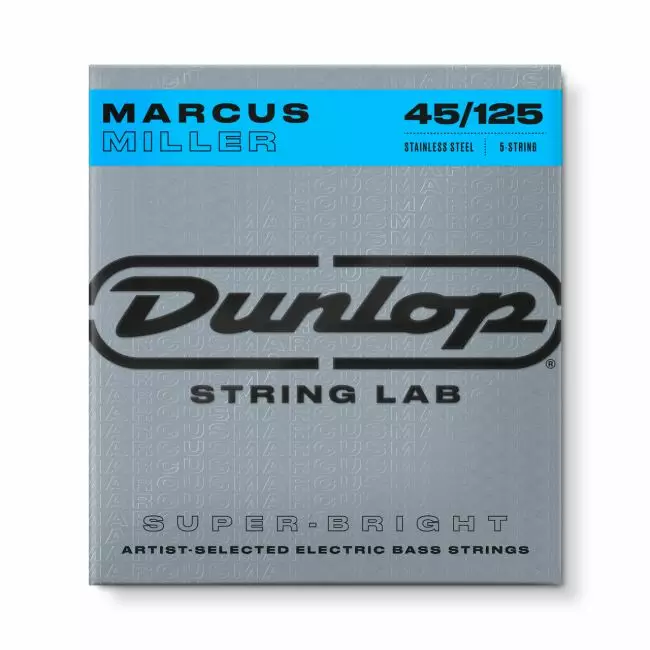 Dunlop Super Bright Marcus Miller 045-125, 5-kielen setti - Basson kielet - DUNLOPSBMM45-125 - 1