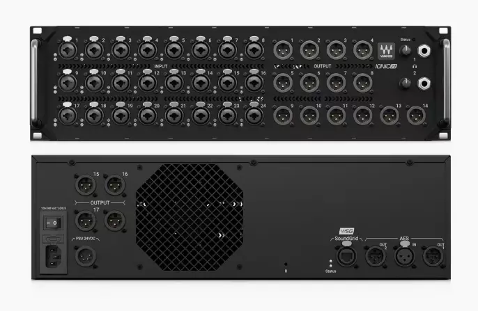 Waves Ionic 24 Stagebox - Digitaaliset lavarasiat ja kytkimet  - USW379-700C-395 - 1