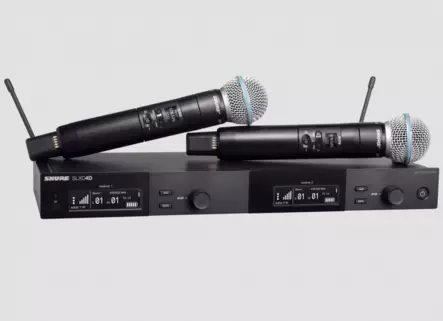 Shure SLXD24 Beta58 G56 - Käsimikrofonijärjestelmät - SLXD24DE-B58-H56 - 1