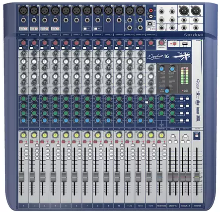 Soundcraft Signature 16 mikseri - Klubi-mikserit, 8-16 kanavaa - 3SCSG16 - 1