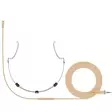 Sennheiser HSP Essential Omni-Beige EW pääpantamikrofoni - Headset-pääpantamikrofonit - 508246 - 1