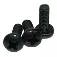 SPS räkkiruuvi M6x16 musta - 19'' räkkitarvikkeet - RR6 - 1