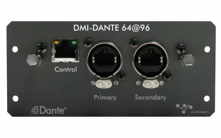 DiGiCo DMI-DANTE64@96 kortti - Laajennuskortit - DMI-DANTE64-96 - 1