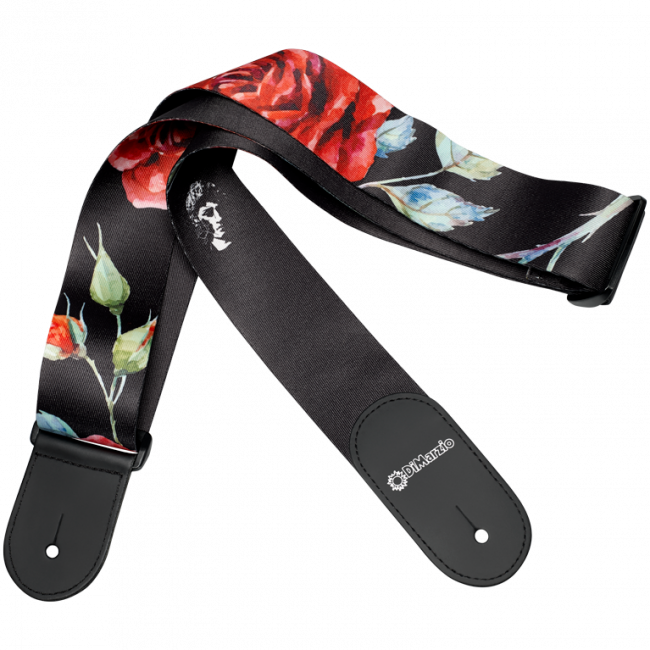 DiMarzio Polyphia Floral Muse Black kangashihna - Kitarahihnat - DD3146 - 1