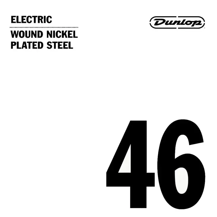 Dunlop Wound nickel plated steel .046 irtokieli - Kitaran kielet - DNPS046 - 1