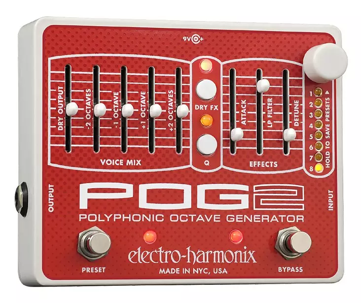 Electro-Harmonix POG-2 pedaali - Kitaraefektit ja -pedaalit - 5198086 - 1