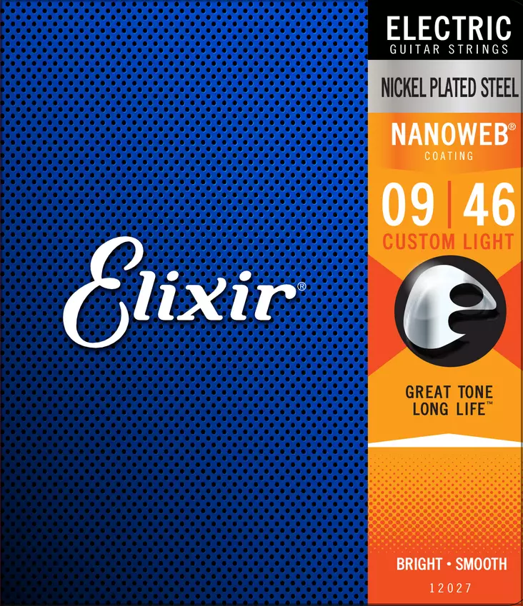 Elixir Nanoweb Custom Light 09-46 kielisarja - Kitaran kielet - 101176 - 1