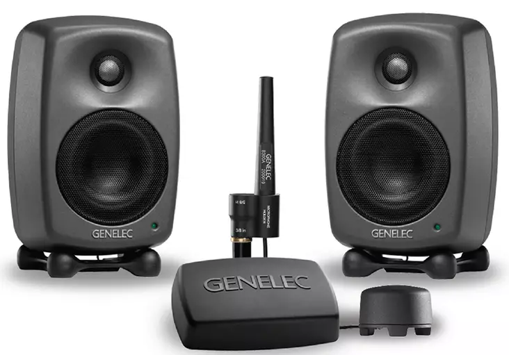 Genelec 8320A PM SAM Bundle Pack kaiutinpari GLM-paketilla - Studio- ja HIFI-kaiuttimet, 2-tie - 8320APM-PACK-6 - 1