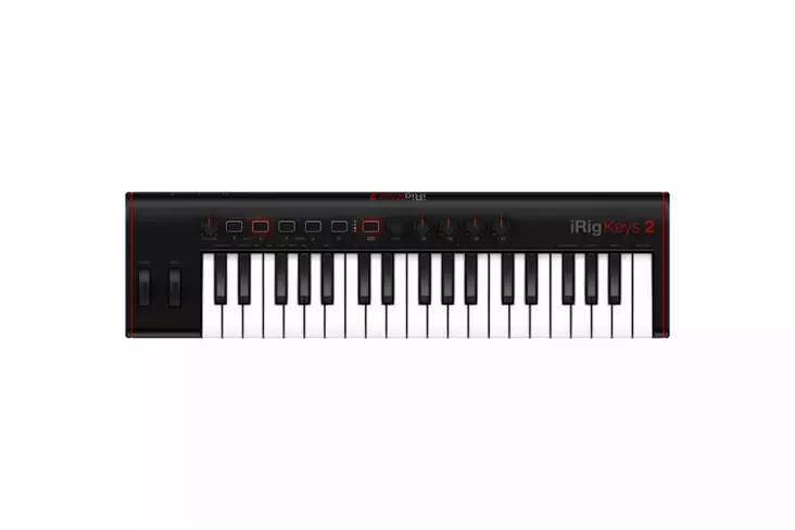 IK Multimedia iRig Keys 2 USB-Midi kontrolleri - MIDI/USB -koskettimet - 988756 - 1