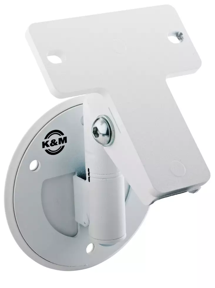 König & Meyer 24161W kaiuttimen seinäteline, valkoinen - PA-kaiutinjalat ja -telineet - 24161-000-66 - 1