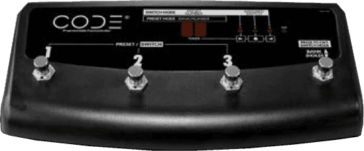 Marshall PEDL-91009 CODE 4 Way Footswitch - Kitaraefektit ja -pedaalit - 499806 - 1
