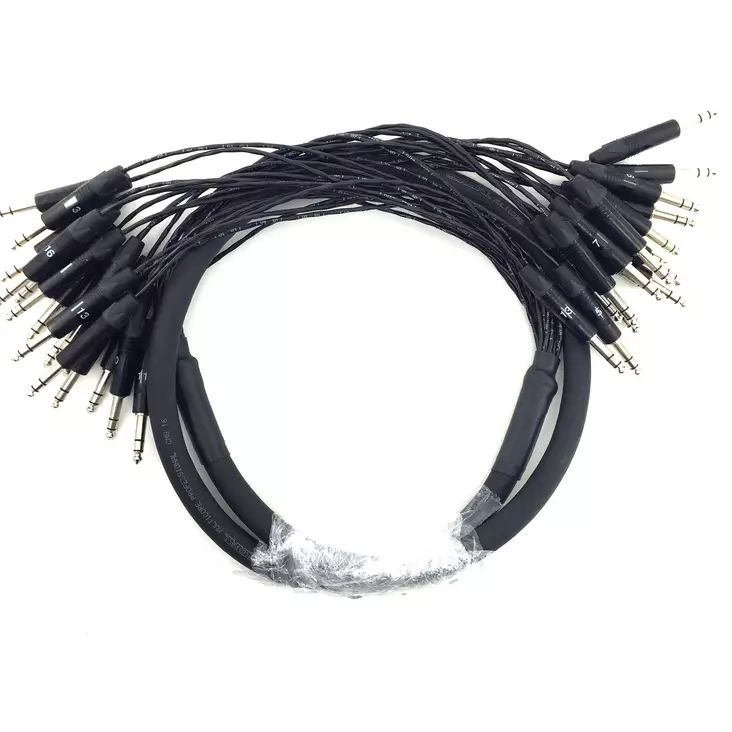 SPS Neutrik Pro, 16-kan. TRS-viuhka, 2,1m - Lavahaut ja viuhkat - SPSPROVIUHKA16 - 1