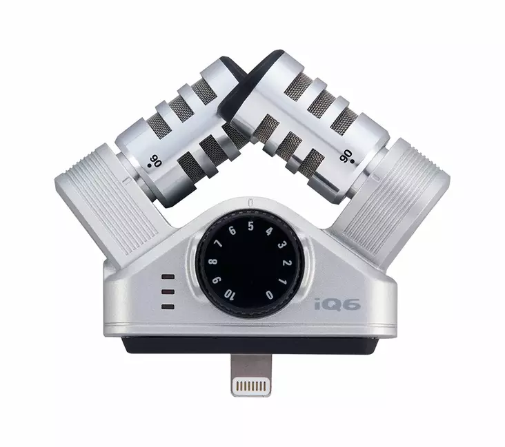 Zoom iQ6 mikrofoni iOS-laitteille - USB- ja mobiili-mikrofonit - 1ZOIQ6 - 1
