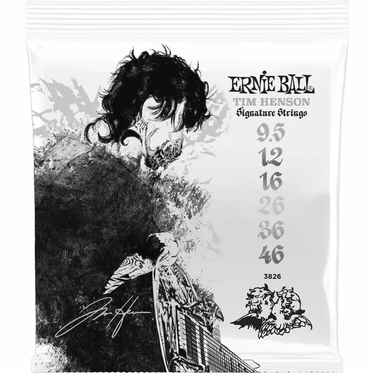 Ernie Ball 3826 Tim Henson 9.5-46 kielisetti - Kitaran kielet - 1103826 - 1