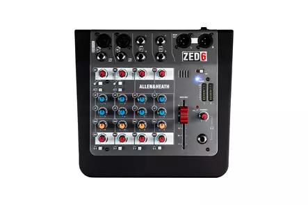 Allen & Heath ZED-6 6-kanavainen mikseri - Pikkumikserit, 2-6 kanavaa - 204400047 - 1