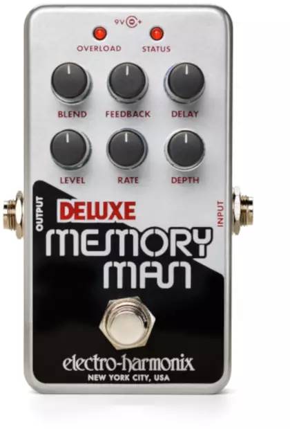 Electro-Harmonix Nano Deluxe Memory Man pedaali - Kitaraefektit ja -pedaalit - 5198337 - 1