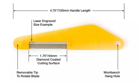 MusicNomad MN667 sähkökitaran timanttiviilasetti - Kitaratarvikkeet - MN667 - 2