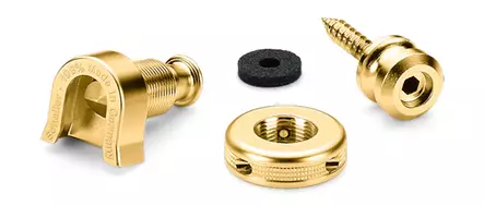 Schaller S-Locks Gold hihnalukot - Kitarahihnat - 2783447 - 2