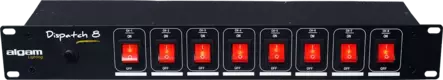 SPS Dispatch 8 pistorasiapaneeli kytkimillä 8-osainen - Virtakaapelit, 230V - 548007 - 2