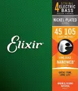 Elixir Nanoweb Bass 45-105 Light/Medium basson kielisarja - Basson kielet - 14077 - 1