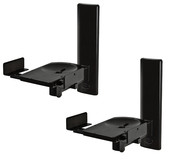 B-Tech BT77 seinätelinepari musta - Studio- ja HIFI-kaiutintarvikkeet - BT77 - 1