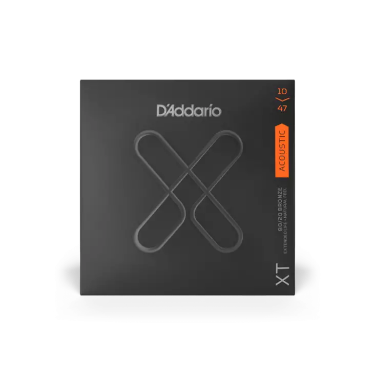 D'Addario XT 80/20 Bronze 10-47 akustisen kitaran kielisetti - Kitaran kielet - XTABR1047 - 1