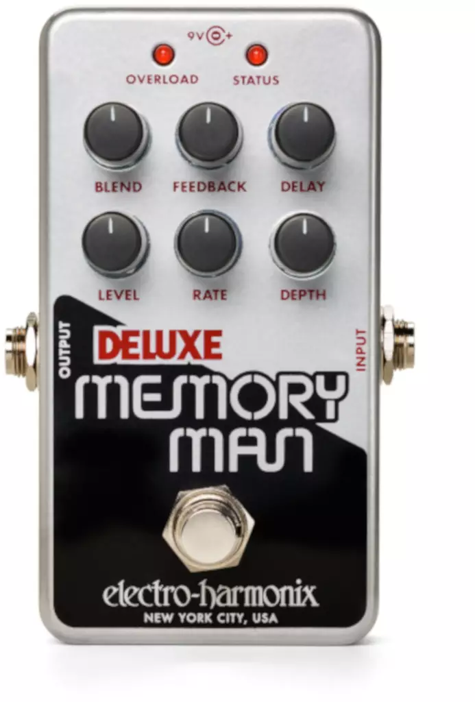 Electro-Harmonix Nano Deluxe Memory Man pedaali - Kitaraefektit ja -pedaalit - 5198337 - 1