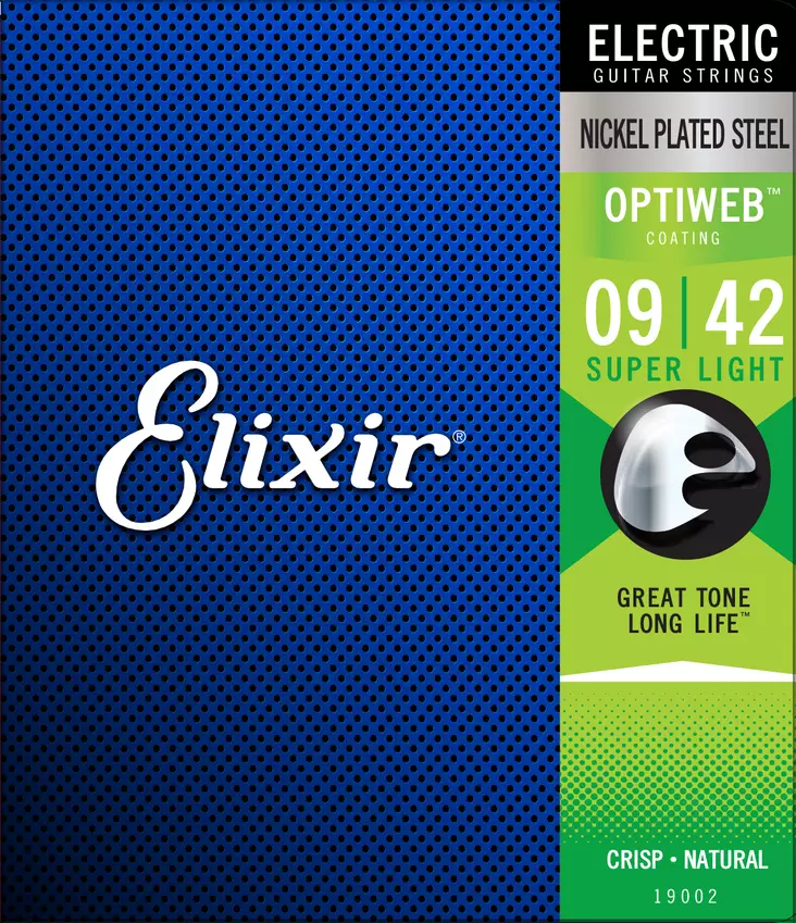 Elixir Optiweb Super Light 09-42 kielisarja - Kitaran kielet - 853297 - 1