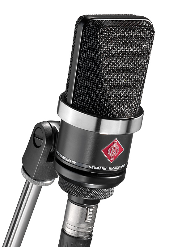 Neumann TLM 102 BK isokalvoinen mikrofoni, musta - Isokalvoiset kondensaattorimikrofonit - 008627 - 1