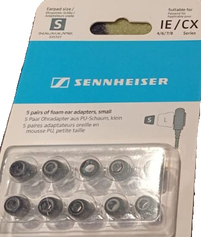 Sennheiser Foam S korvasovitteet - Kuuloketarvikkeet - 525727 - 1