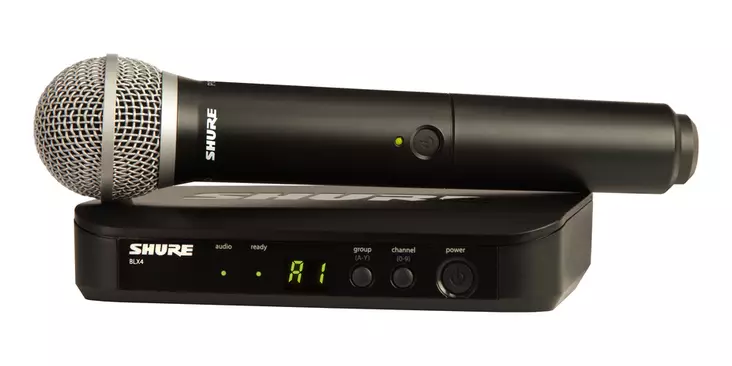 Shure BLX24E/PG58 M17, 662-686MHz - Käsimikrofonijärjestelmät - BLX24EPG58M17 - 1