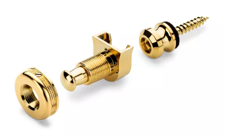 Schaller S-Locks M Gold - Kitarahihnat - 2783447 - 1