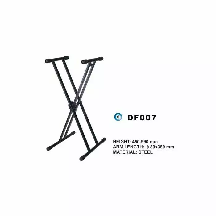 Soundking DF007 tupla-X kosketinsoitinteline - Kosketinsoitintelineet - SKDF007 - 1