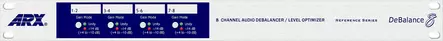 ARX DeBalance 8 Audio DeBalancer/Level Optimizer - DI-boksit - MP-8 - 1