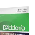 D'Addario EJ18 14-59 Phosphor Bronze akustisen kielisetti - Kitaran kielet - EJ18 - 4
