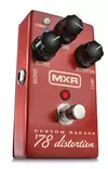 MXR M78 Custom Badass '78 Distortion säröpedaali - Kitaraefektit ja -pedaalit - MXRM78 - 3