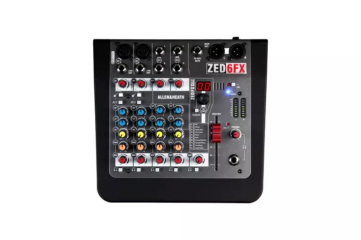 Allen & Heath ZED-6FX mikseri - Pikkumikserit, 2-6 kanavaa - 204400048 - 1