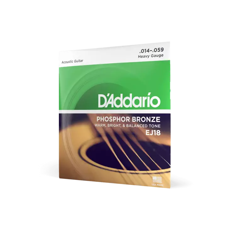 D'Addario EJ18 14-59 Phosphor Bronze akustisen kielisetti - Kitaran kielet - EJ18 - 1