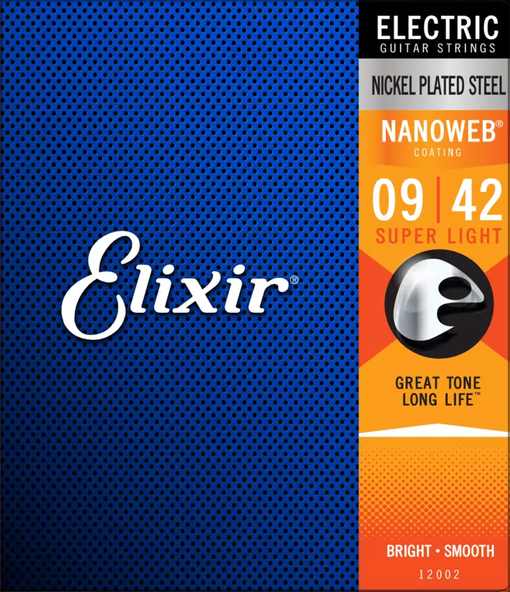 Elixir Nanoweb Super Light 09-42 kielisarja - Kitaran kielet - 101168 - 1