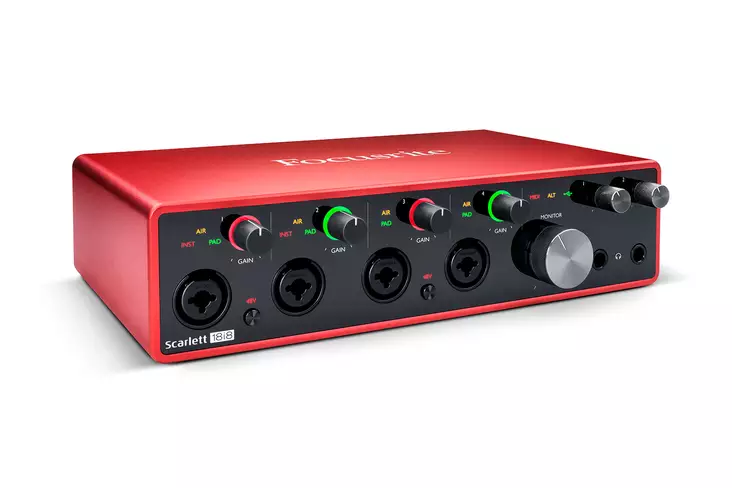 Focusrite Scarlett 18i8 3rd Gen äänikortti - USB-äänikortit - 7FOMOSC0028 - 1
