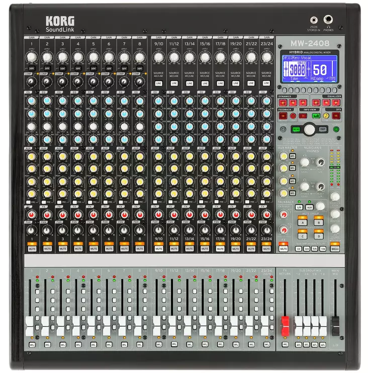 KORG MW-2408 Hybrid Analog/Digital Mixer - Digitaalimikserit - 8022408 - 1