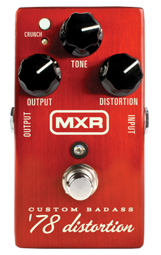MXR M78 Custom Badass '78 Distortion säröpedaali - Kitaraefektit ja -pedaalit - MXRM78 - 1