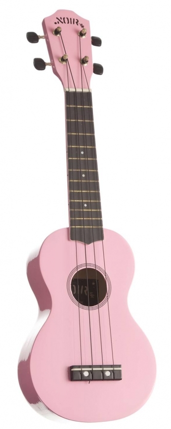 Noir NU-1S ukulele, vaaleanpunainen - Ukulelet - 306318 - 1