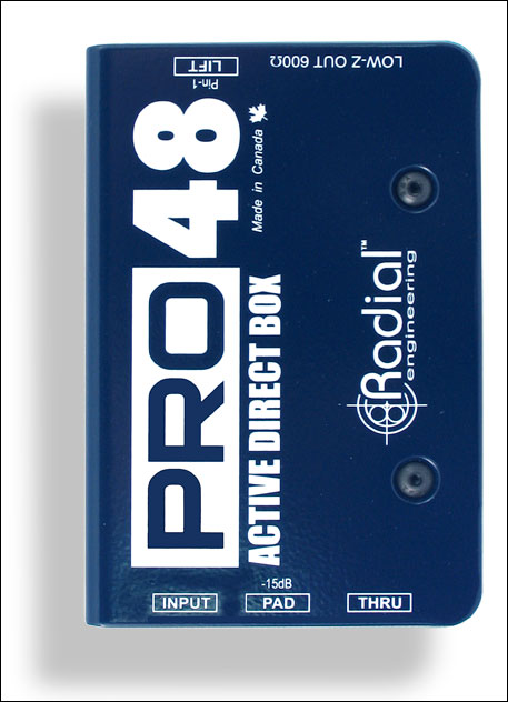 Radial PRO 48 aktiivinen DI-boksi - DI-boksit - Pro48 - 1