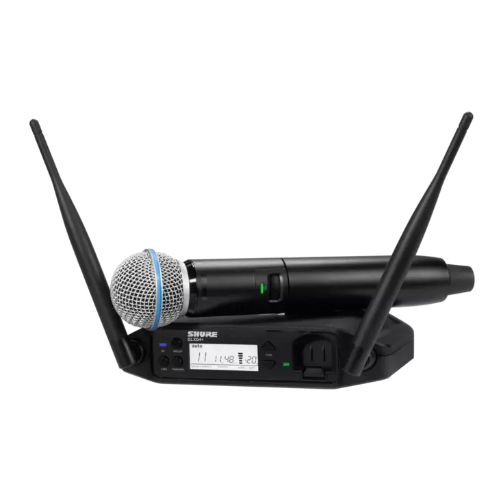 Shure GLXD24+/B58 käsimikrofonijärjestelmä - Käsimikrofonijärjestelmät - GLXD24PLUS-B58 - 1
