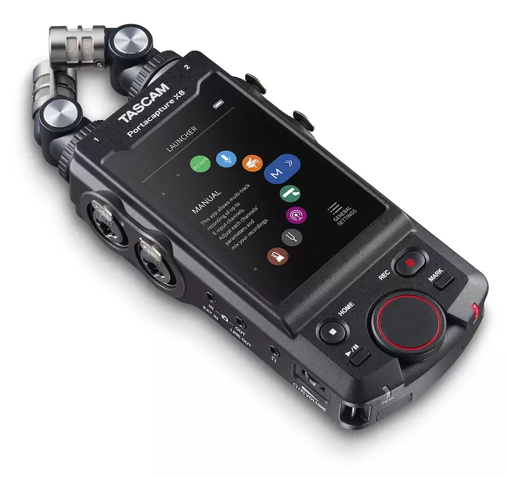 Tascam Portacapture X8 SD-muistikorttitallennin - Kannettavat ja kenttätallentimet - X-8 - 1
