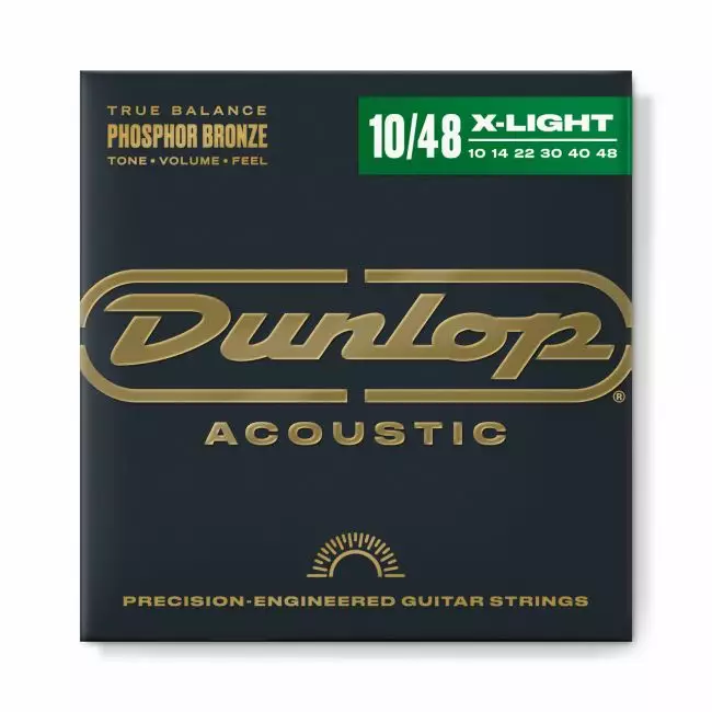 Dunlop Acoustic Phosphor Bronze Extra Light 10-48 - Kitaran kielet - DAP1048 - 1