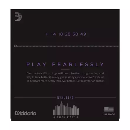D'Addario NYXL 011-049 kielisetti - Kitaran kielet - NYXL1149 - 2